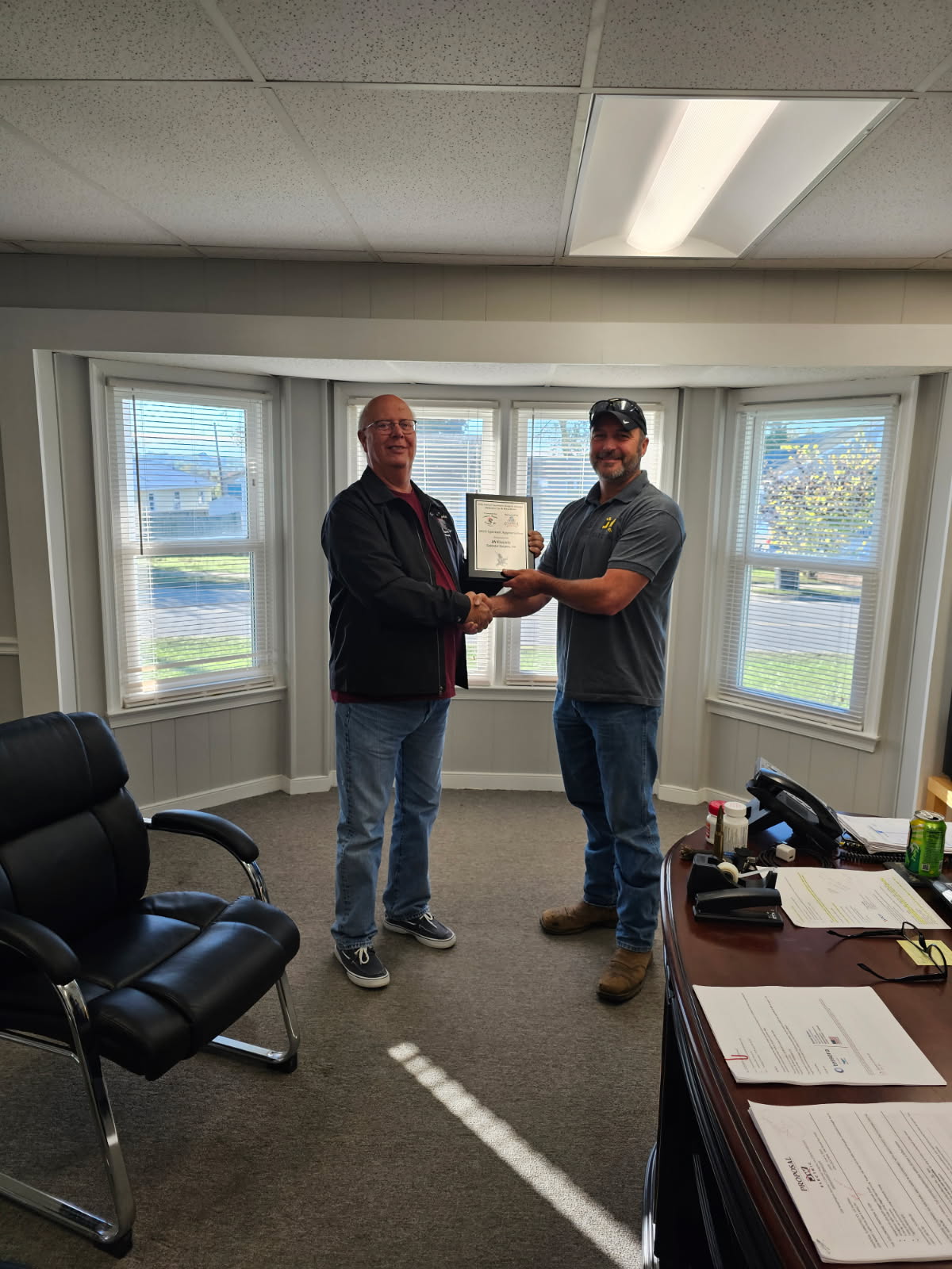 JW Electric Appreciation Plaque 2025
